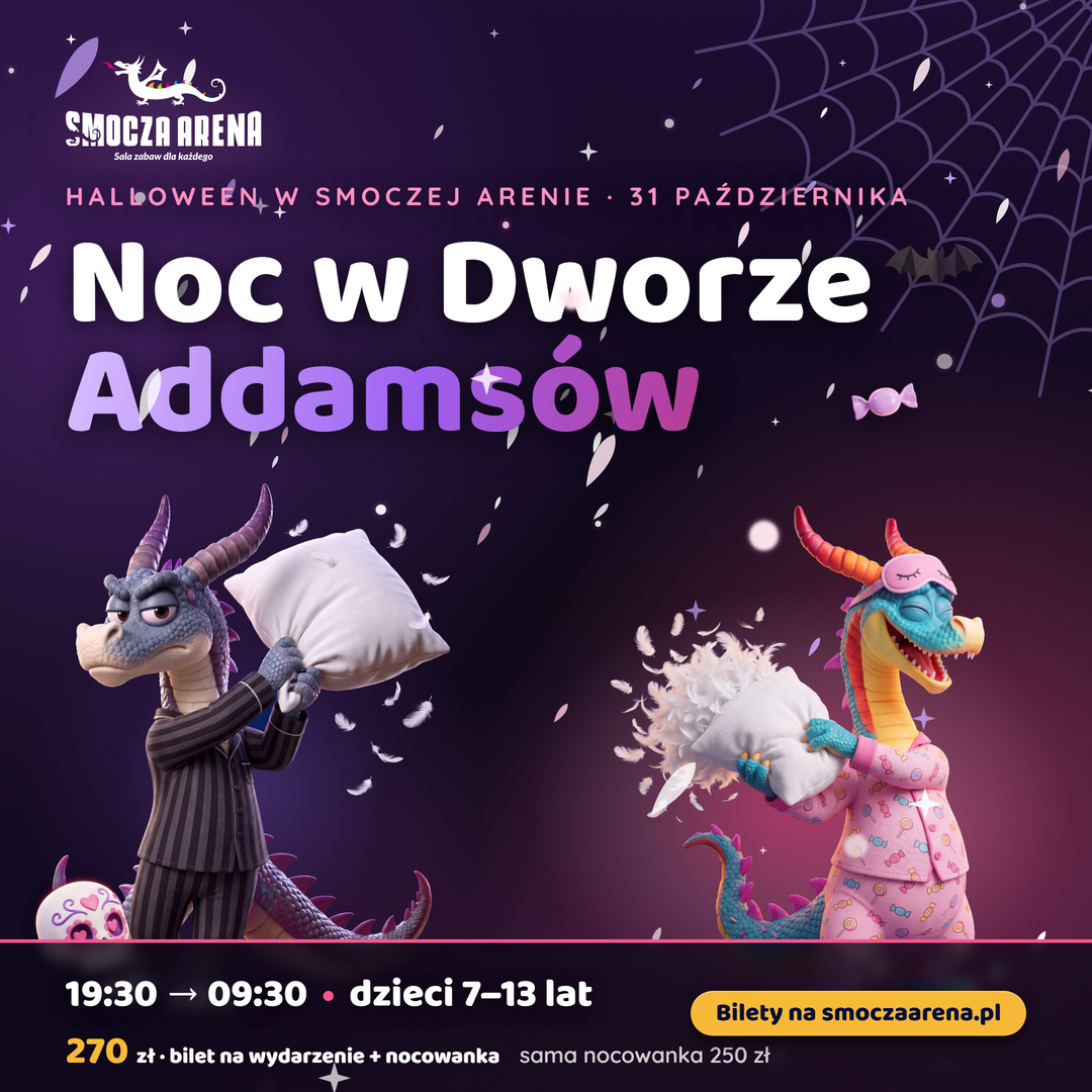 Halloween + Noc Addamsów